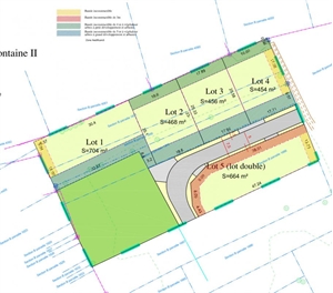 lotissement à la vente -   33480  MOULIS EN MEDOC, surface 456 m2 vente lotissement - UBI445255508
